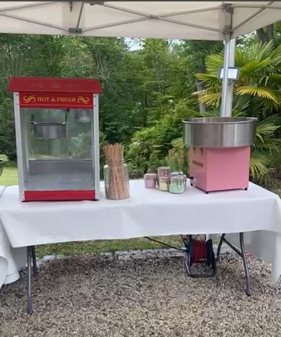 Barbe à papa & Pop-corn